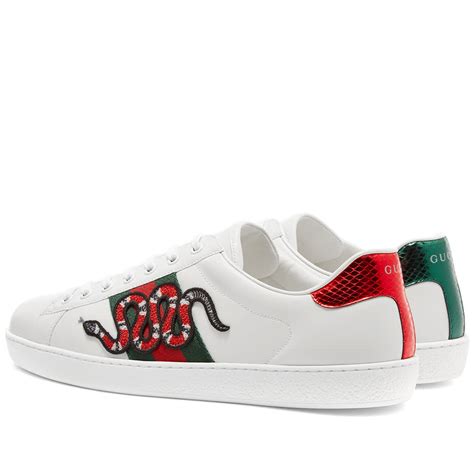 gucci new ace snake lace up sneakers|Gucci new ace sneakers women's.